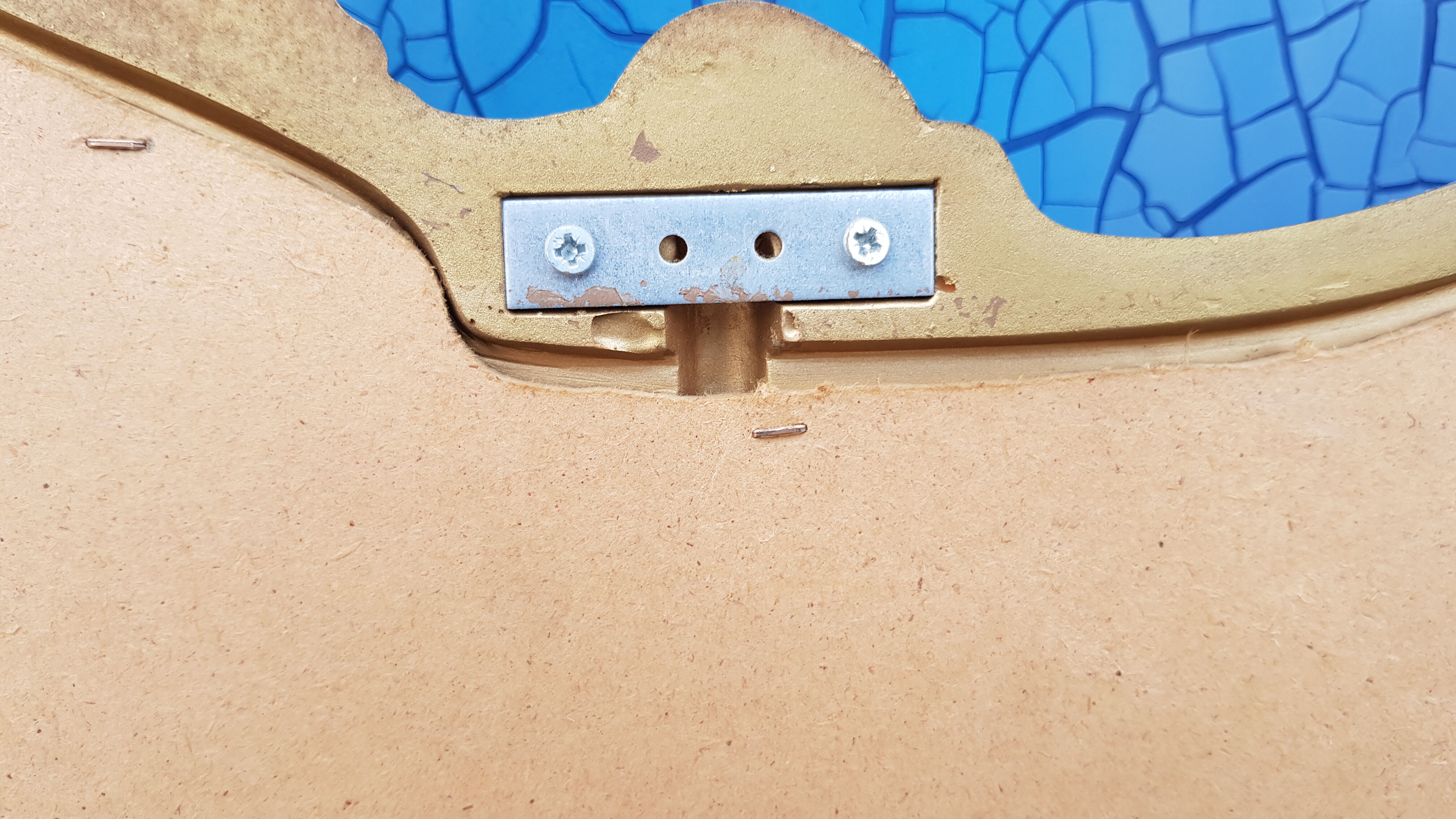 Baroque gilded mirror