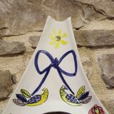 Ceramic mirror by Jean de Lespinasse