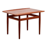 „Surfboard“ teak coffee table by Grete Jalk for Glostrup
