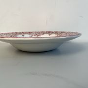2 assiettes  creuse vintage  anglaise staffordshire england