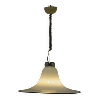Scandinavian opaline chandelier/suspension