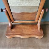 Mahogany psyche mirror 50s