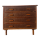 Vintage rattan chest of drawers with 4 drawers