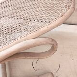 Footstool known as a "flâneuse" in bentwood by Thonet - 1910s/20s