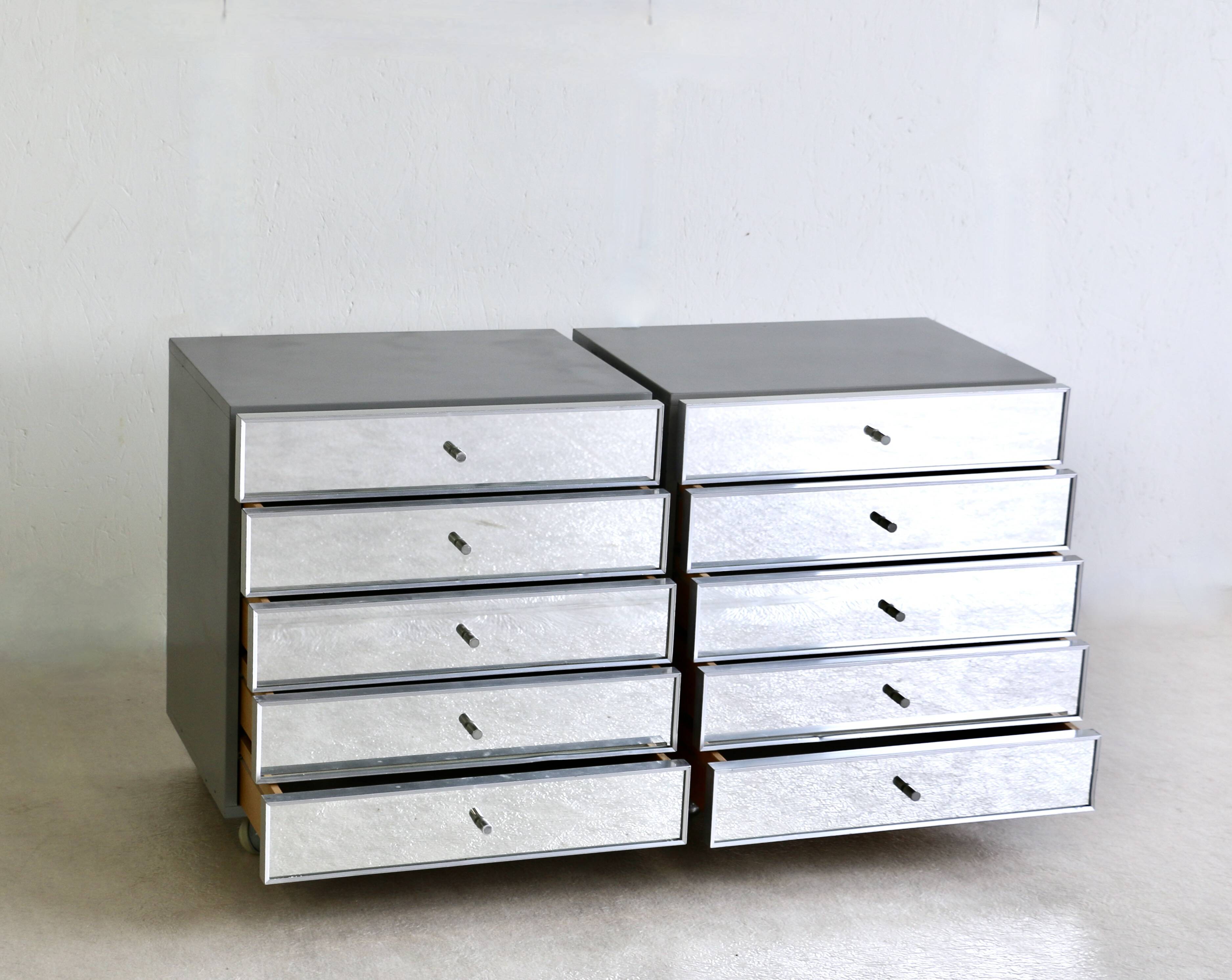 Pair of chests of drawers, Germany 1980s