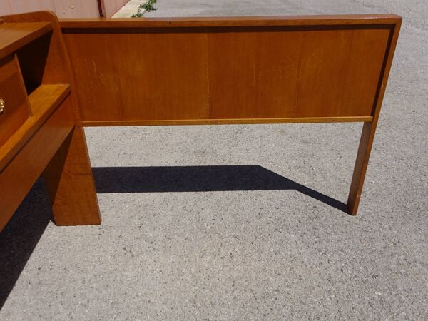 Ensemble cosy et tête de lit vintage