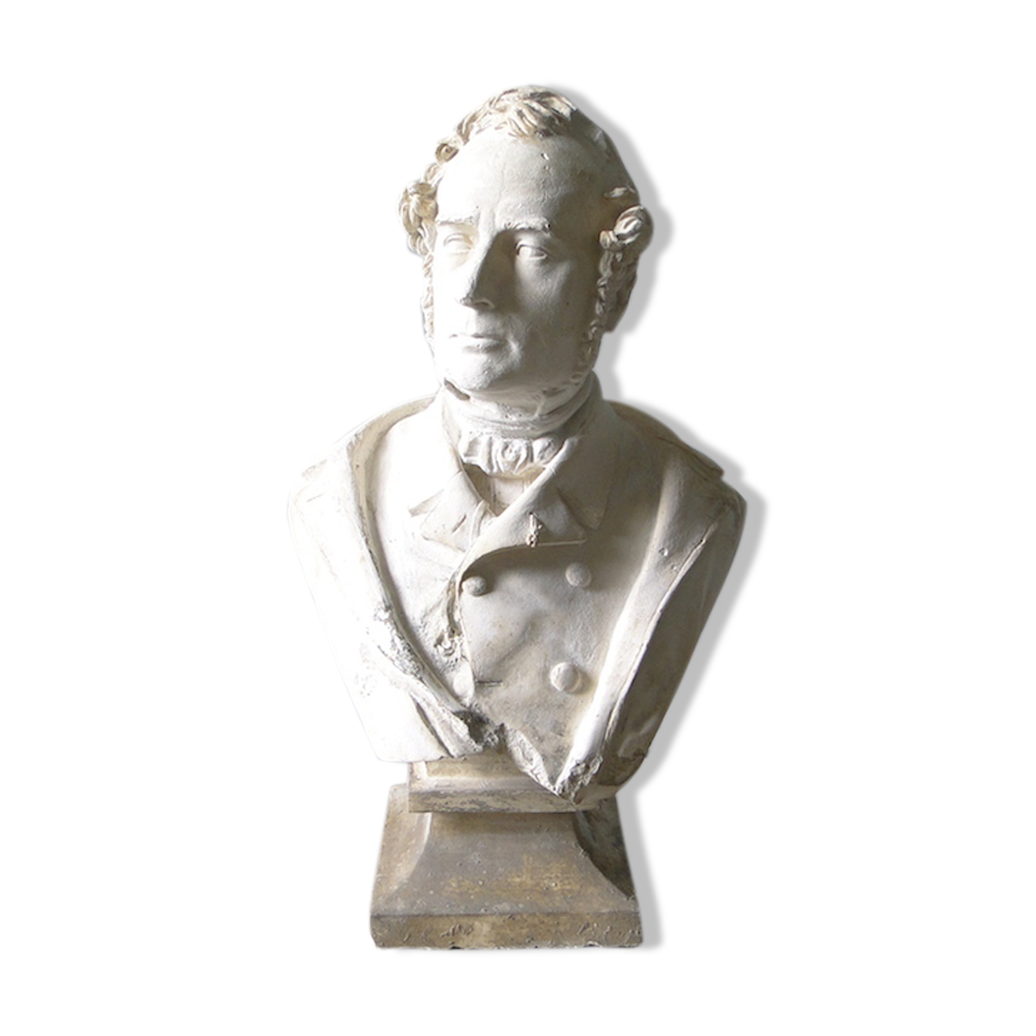Plaster bust