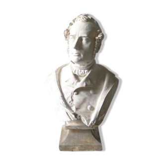Plaster bust