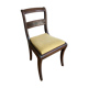 Chaise en acajou