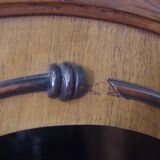 40s carved wooden display case