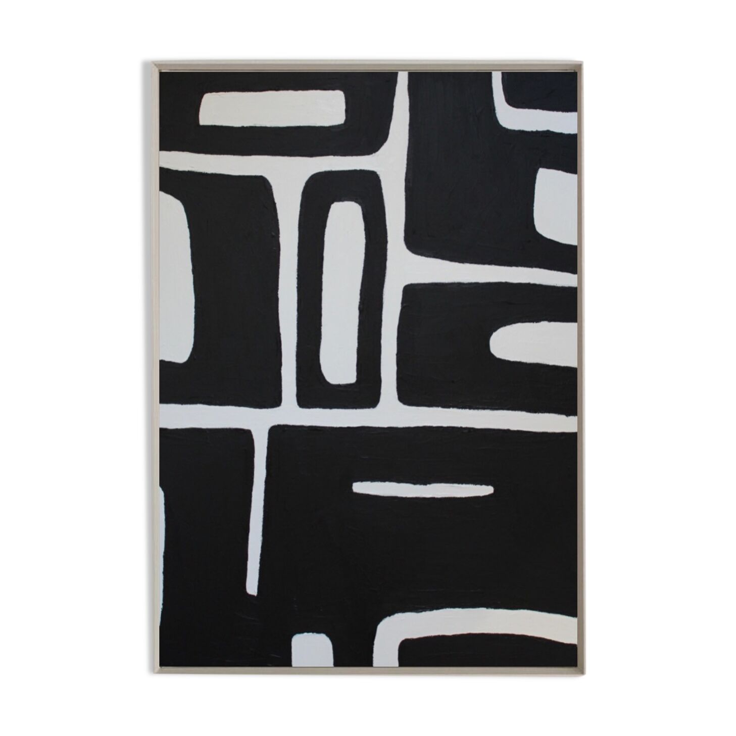Minimalist abstract painting
