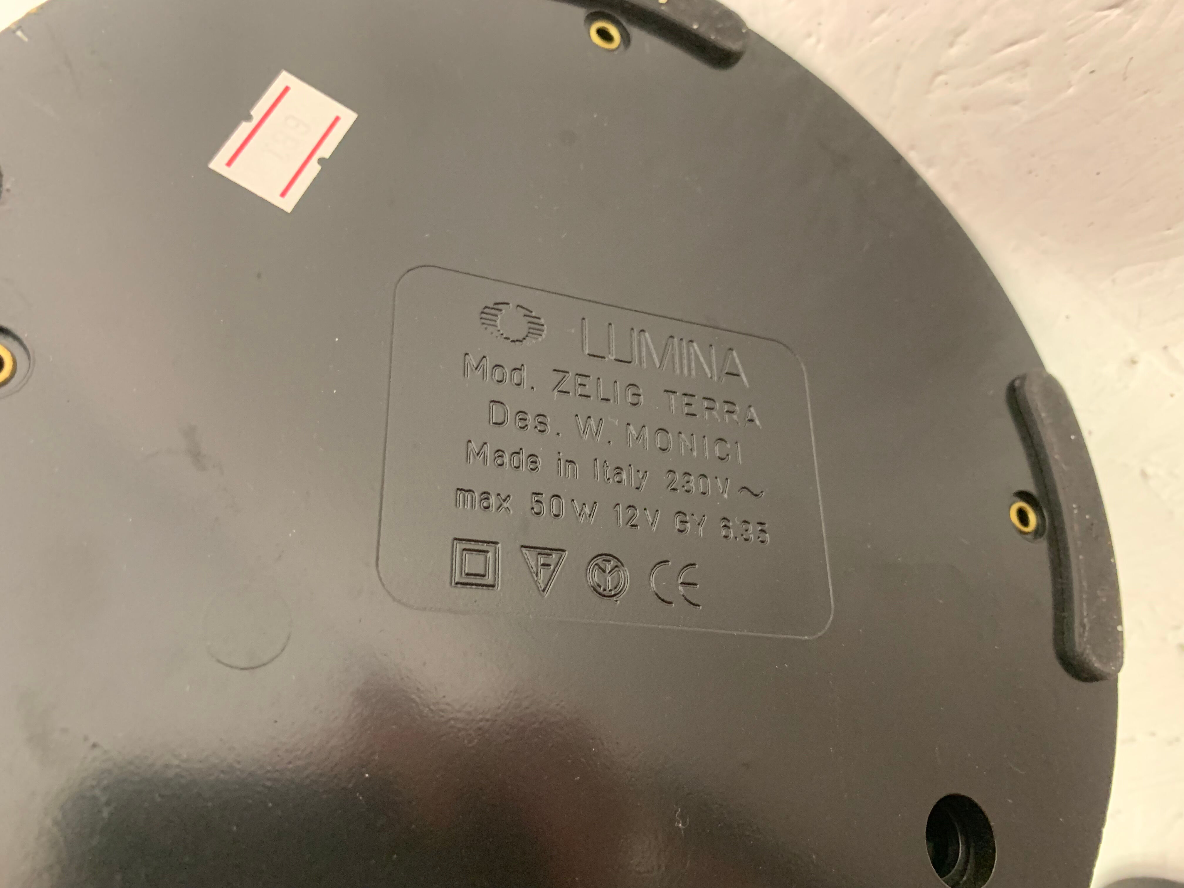 Zelig Terra Floor Lamp by Walter Monici for Lumina, 1980s