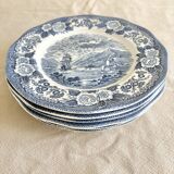 Old English dinner plates