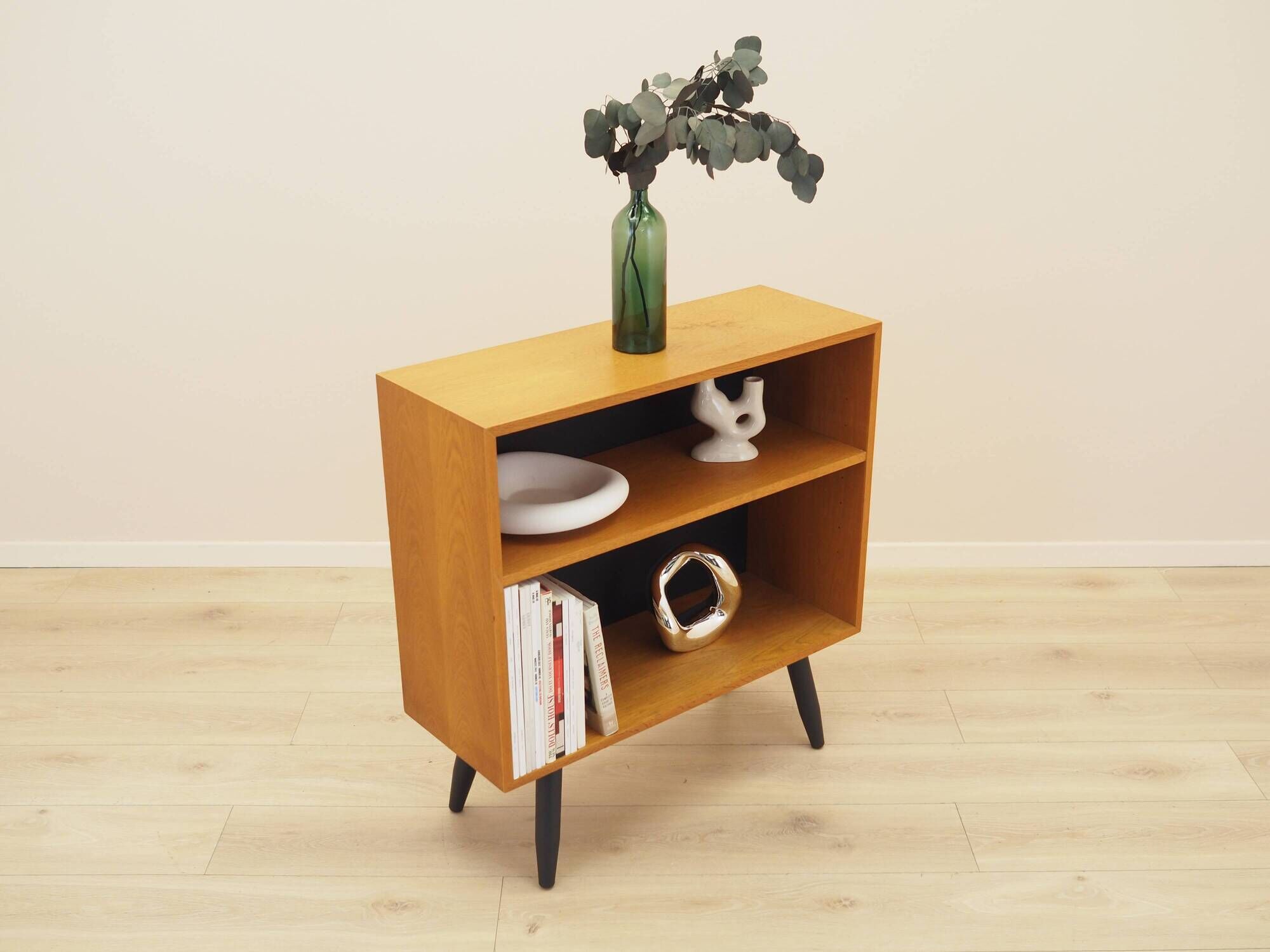 Hjørnebo ash shelving unit, Denmark, 1960s
