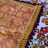 Vintage velvet bedspread