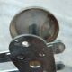Wall coat rack 2 hooks in chromed metal