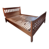 Wooden bed frame and slatted base HABITAT 140*190