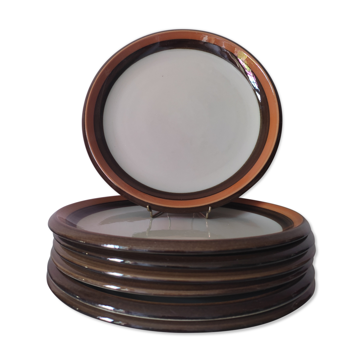 7 flat plates in Rorstrand sandstone, Sweden