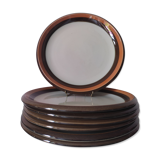 7 flat plates in Rorstrand sandstone, Sweden