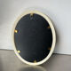Vintage oval bakelite frame 18 cm x 14 cm  convex glass