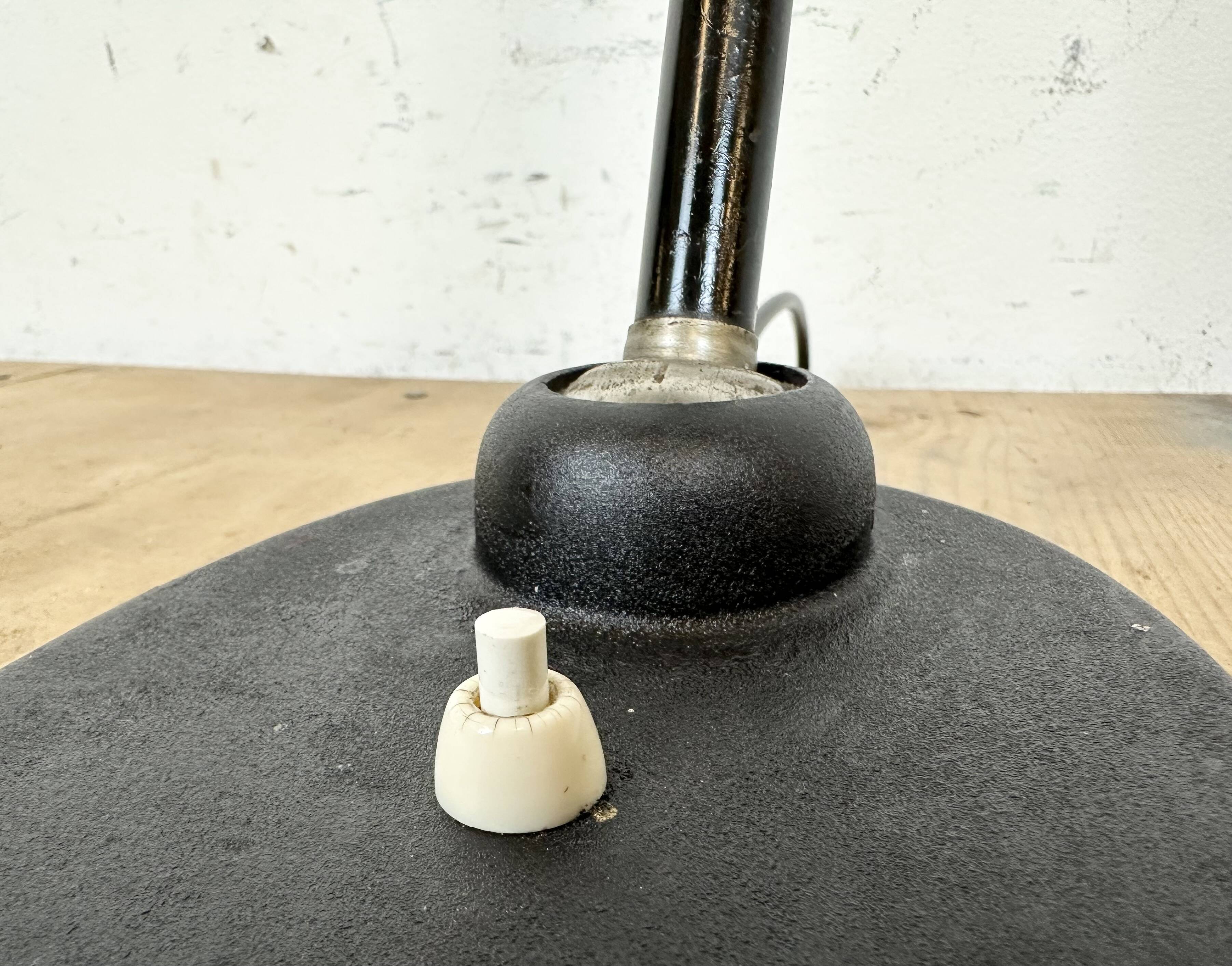 Vintage Black Table Lamp by Christian Dell for BUR Bunte & Remmler, 1930s