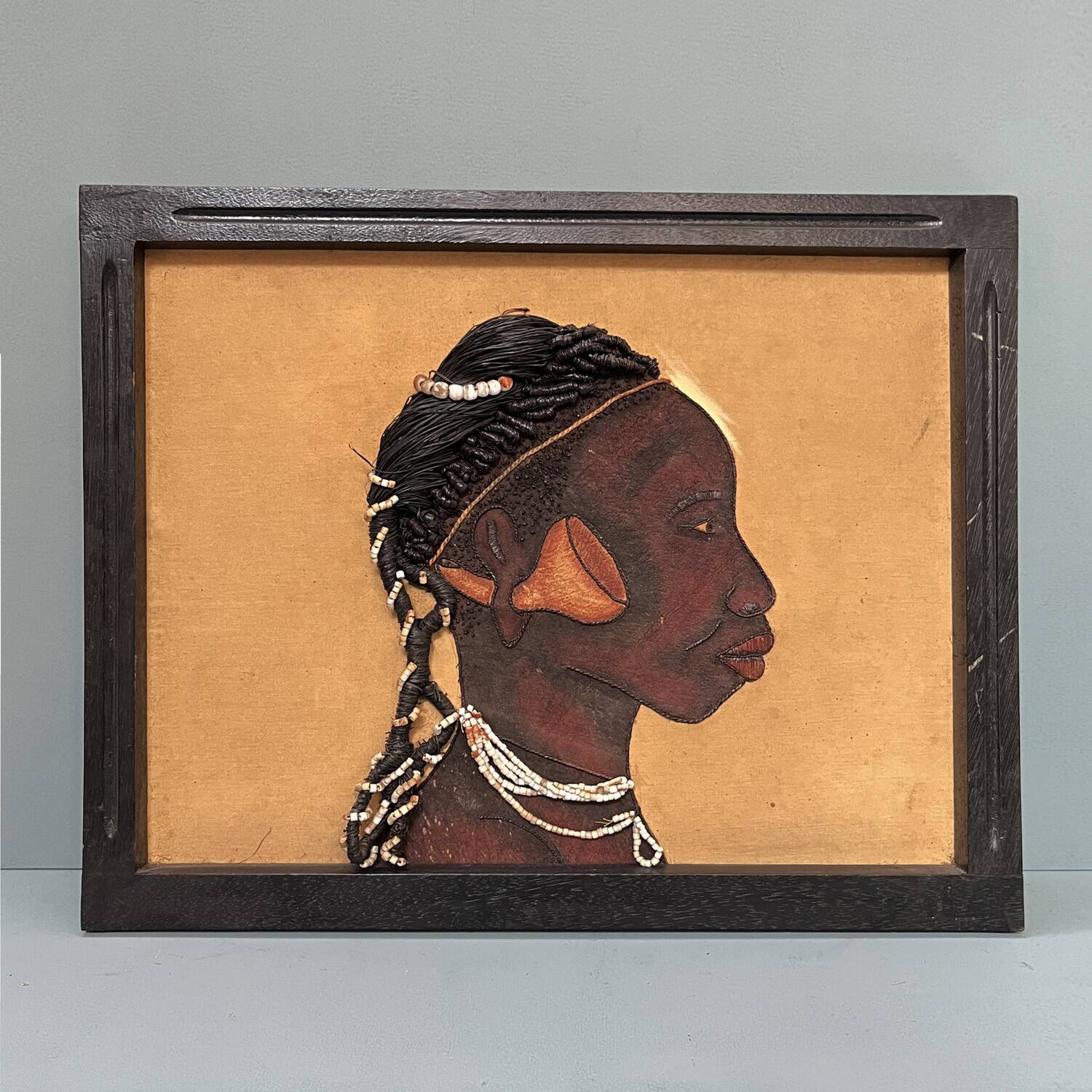 1950s Tableau "Moluba Woman"
