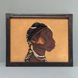 1950s Tableau "Moluba Woman"