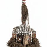 Kuba mask from the Democratic Republic of the Congo