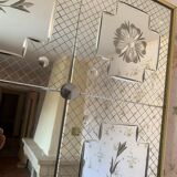 Venetian bistro mirror 200 x 100 cm - 50s