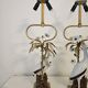 Lamps/vintage, a pair of unique mangani lamps, italy, 1960s/1970s.