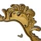 Miroir baroque doré vintage / miroir mural