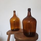 Vintage amber carboy