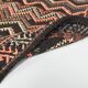 6x14 Pink & Brown Geometric Vintage Kilim Rug, 190x417Cm