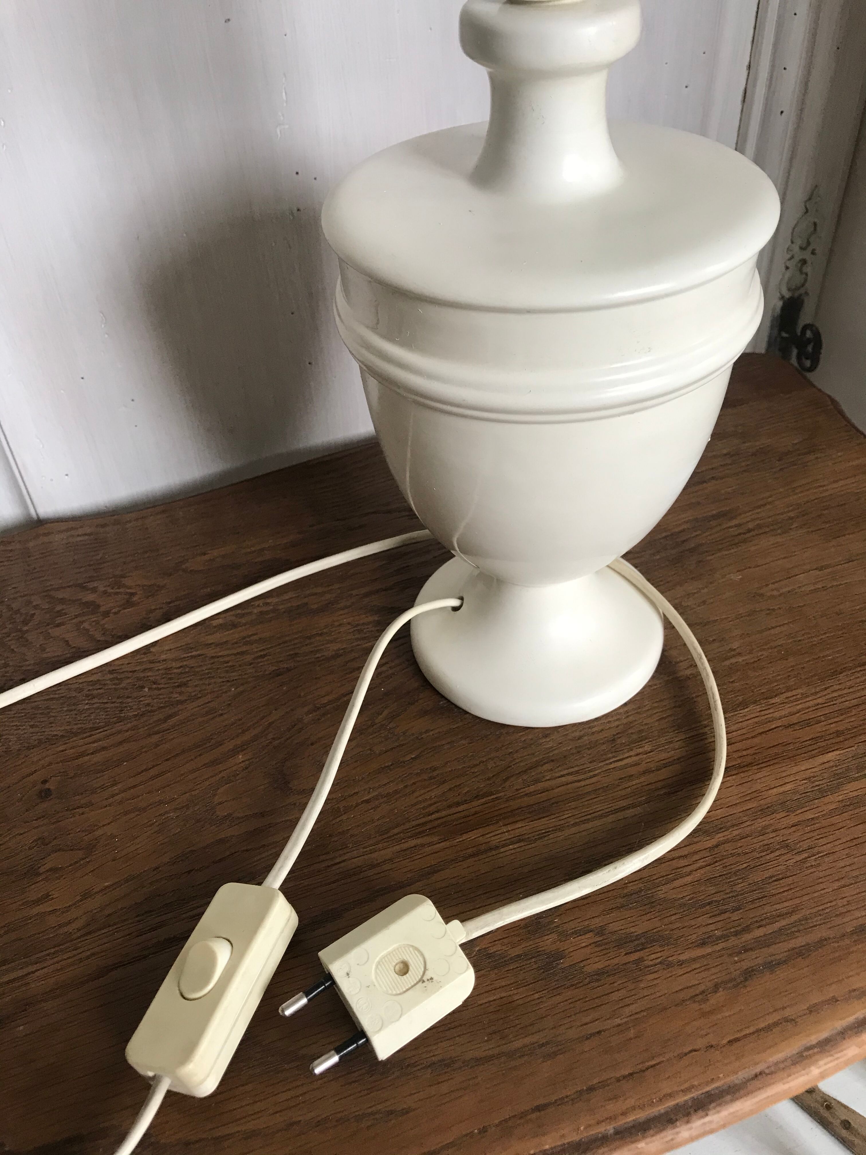 Vintage ceramic lamp