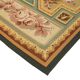 Handmade European Vintage Aubusson Kilim 281 cm x 361 cm