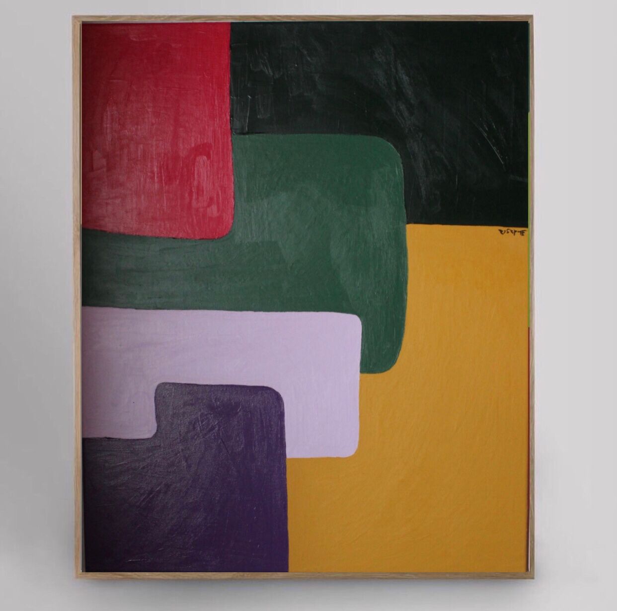 Colorful paint Petal