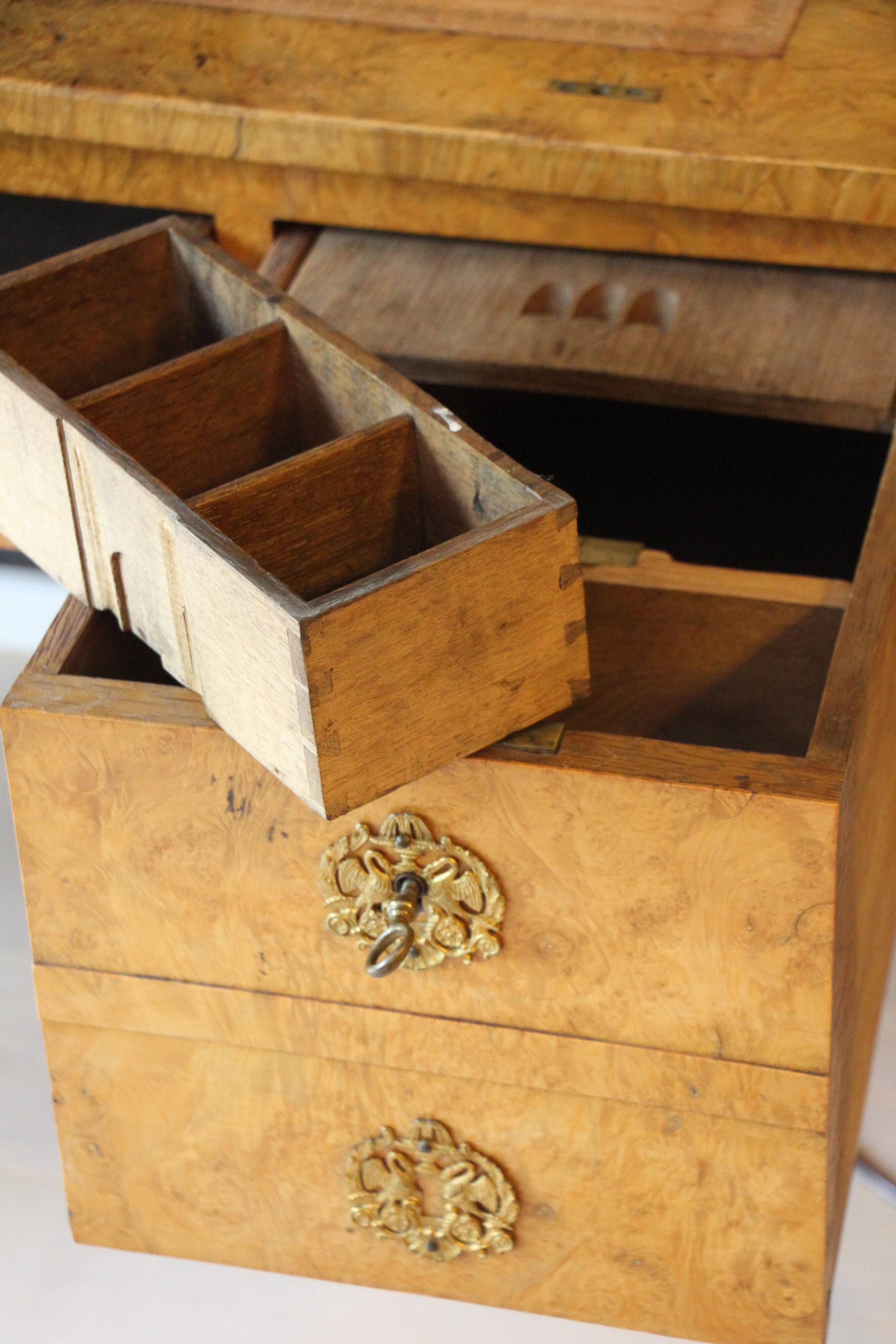 Cylinder desk from the Charles X period