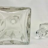 Vintage whiskey carafe in heavy crystal