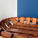 Italian woven ceramic fruit bowl, 1960