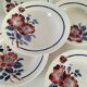 6 antique deep plates K & G Lunéville – Régine model, 1960s