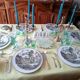 6 Wedgwood old English village dinner plates