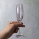 17 amethyst crystal glass goblets