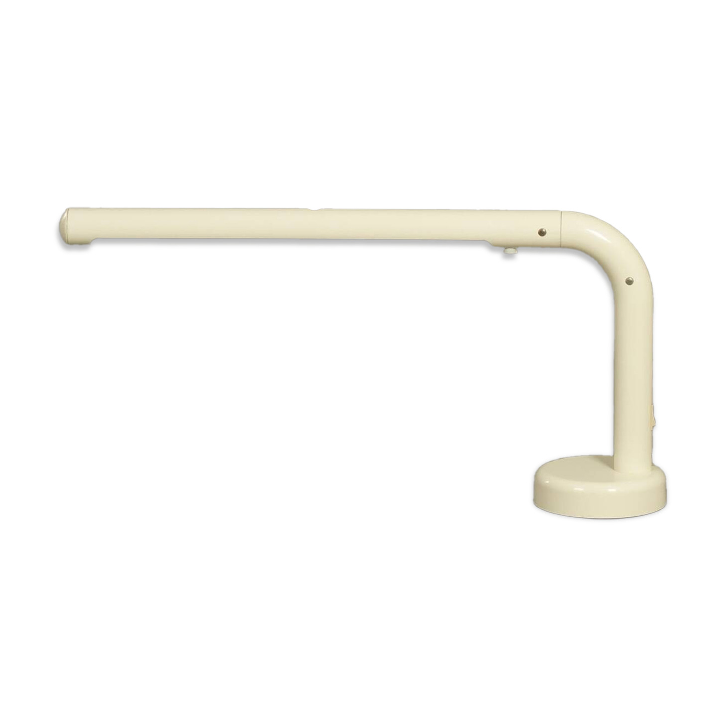 White tube desk lamp by anders pehrson for atelje lyktan, 1970s