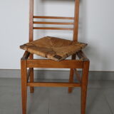 6 seated beech chairs mulched