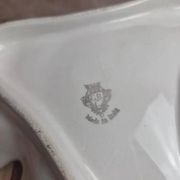 Vintage Italian barbotine grape plate – G.b.c. Made in Italy