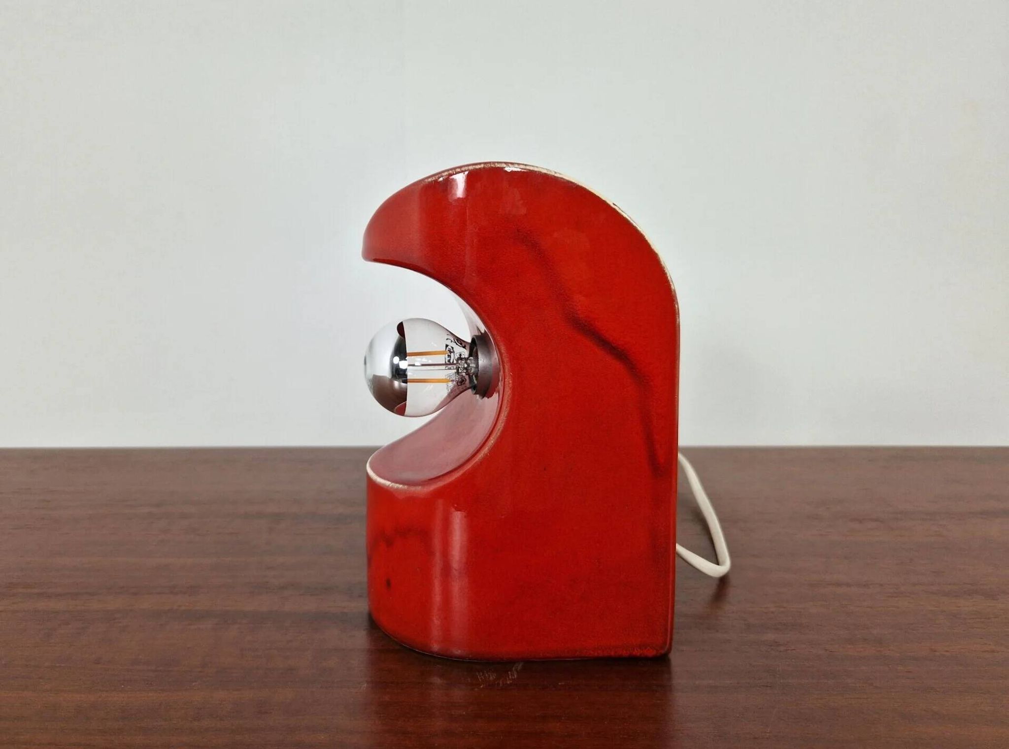 Lampe de table en céramique | Espace Age années 1970