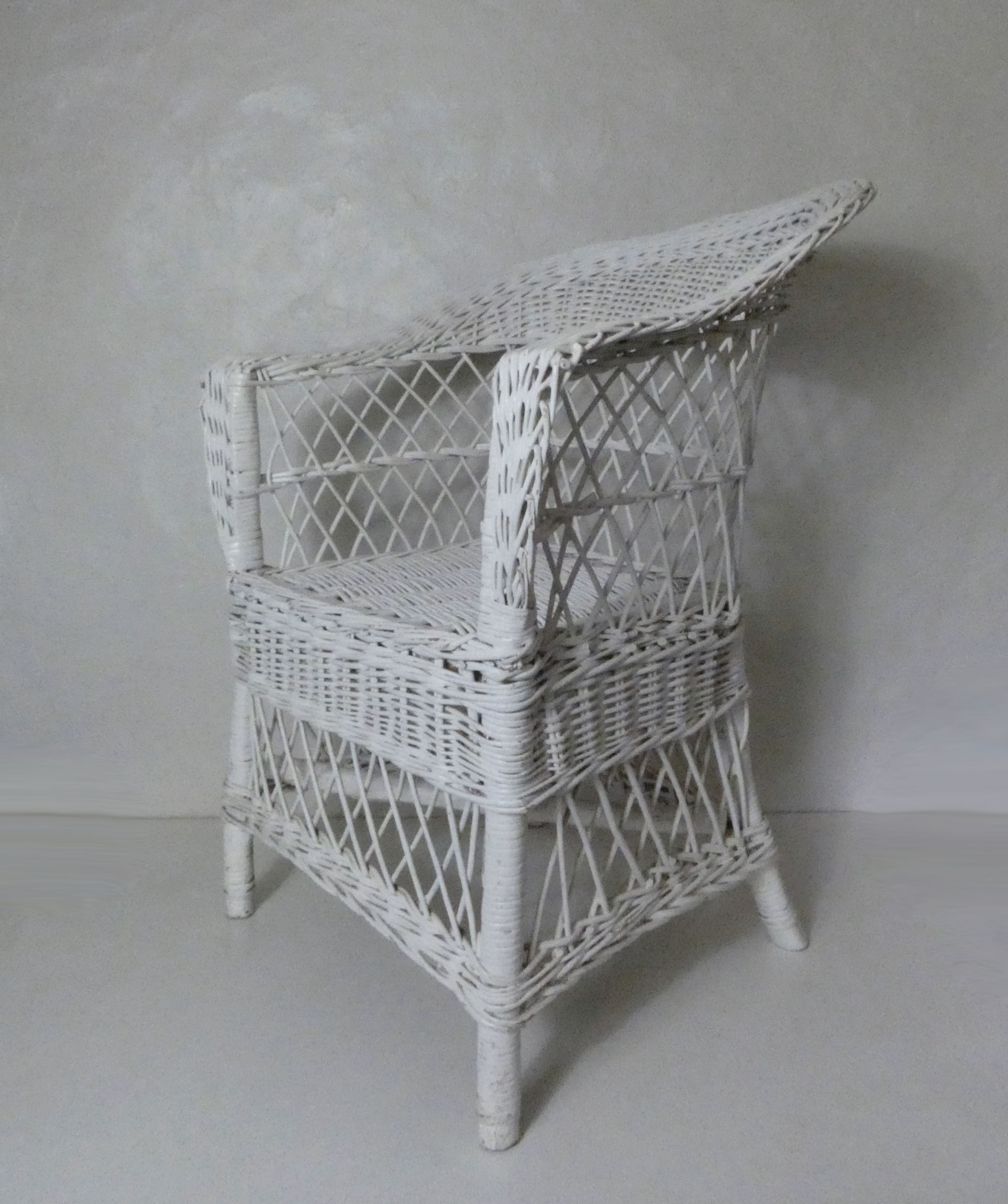 Rattan armchair