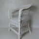 Rattan armchair