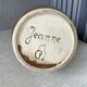 Pichet Poet Laval signed Jeanne - ceramic art