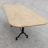 Table de restaurant bistrot en fonte -1m76